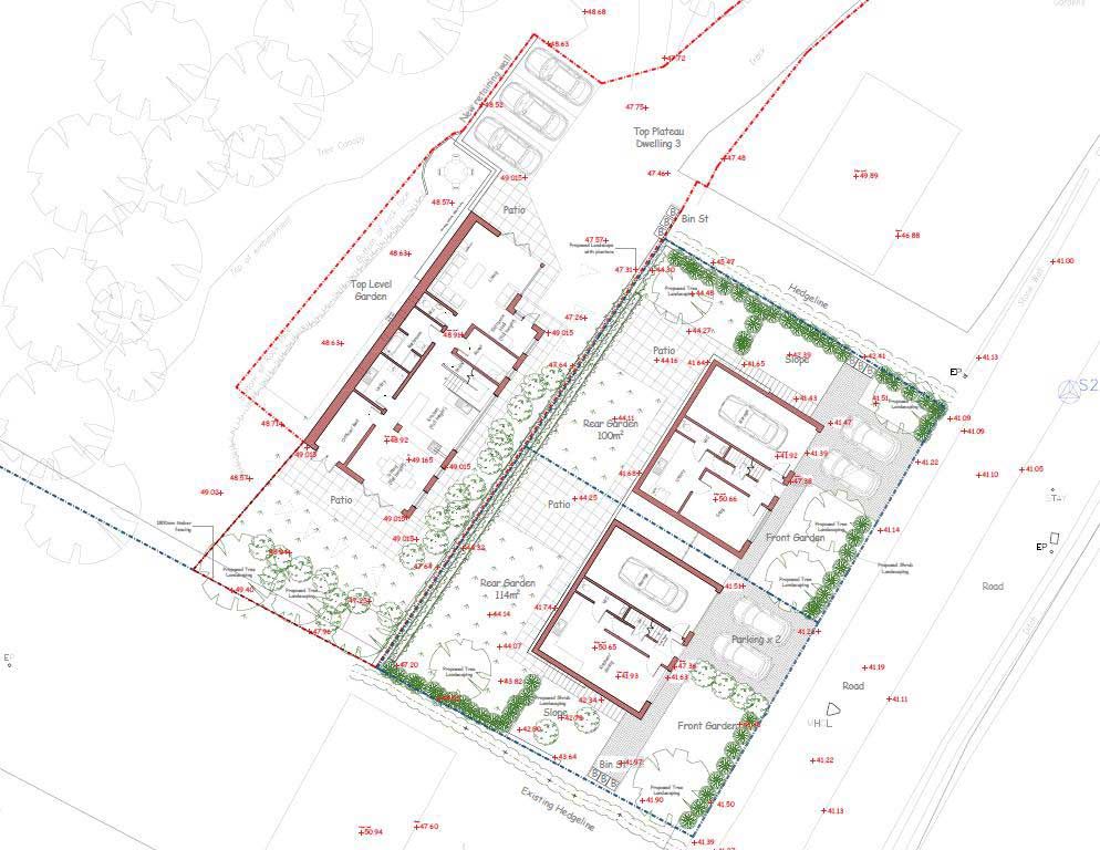 Site Plan for Cherry House, Danygraig, Graig Penllyn, Cowbridge